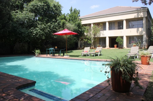 Greenfire Lodge Johannesburg zwembad